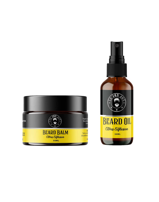 beard oil and balm