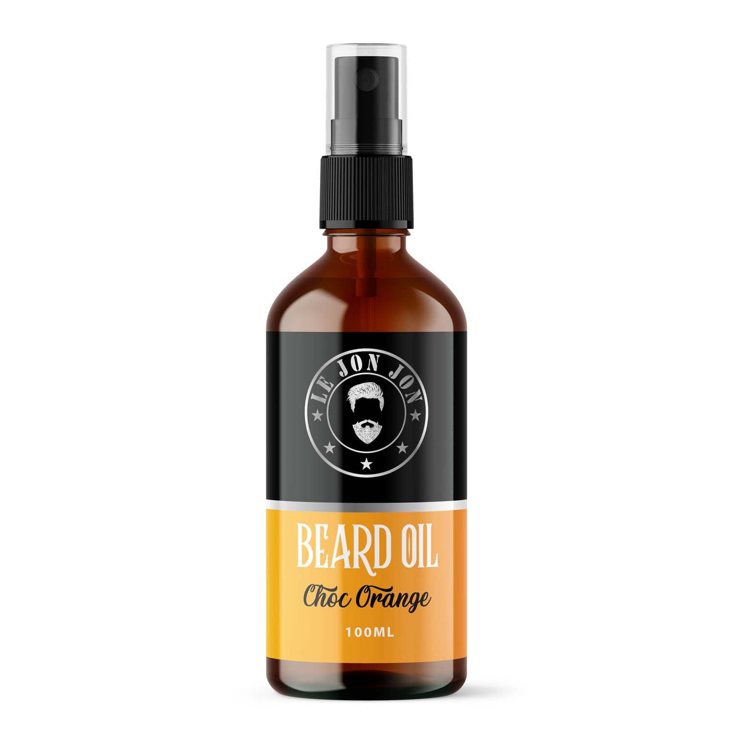Choc orange 100ml bottle of beard oil