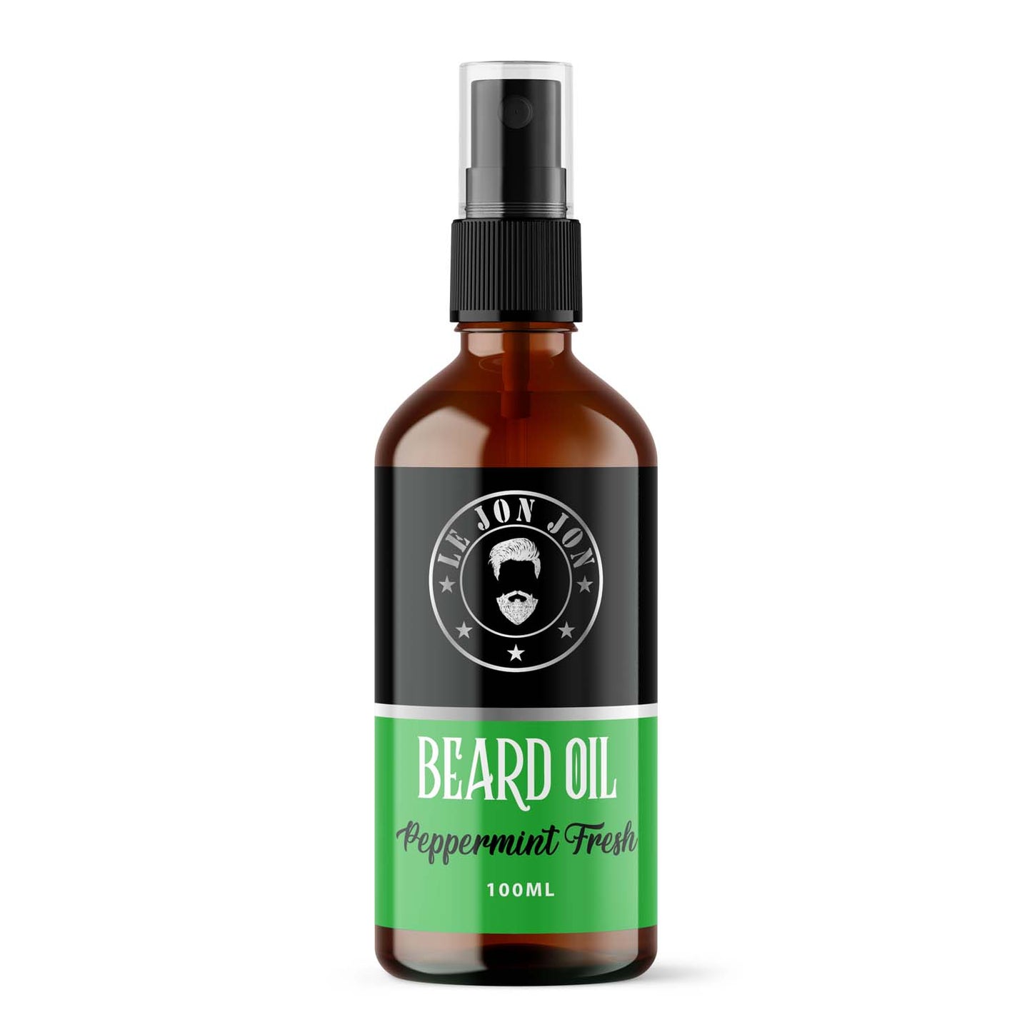 Peppermint Fresh 100ml bottle of beard oil
