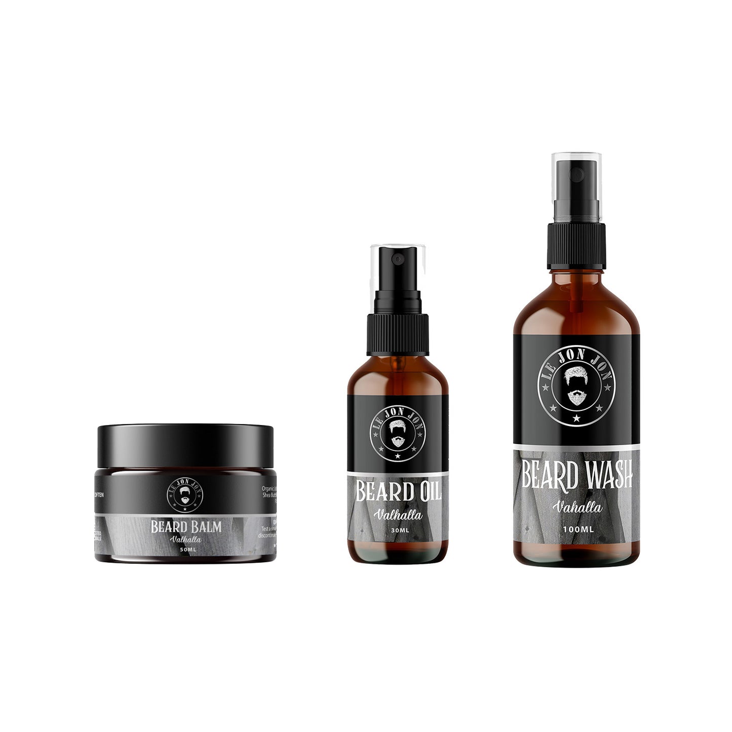 Valhalla Beard care trio pack