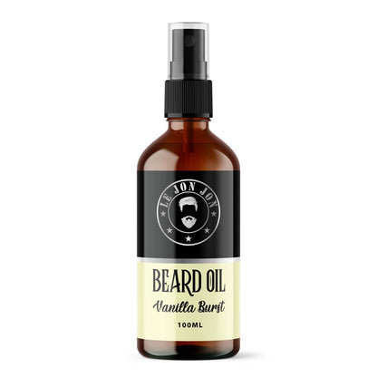 Vanilla burst 100ml bottle of beard oil