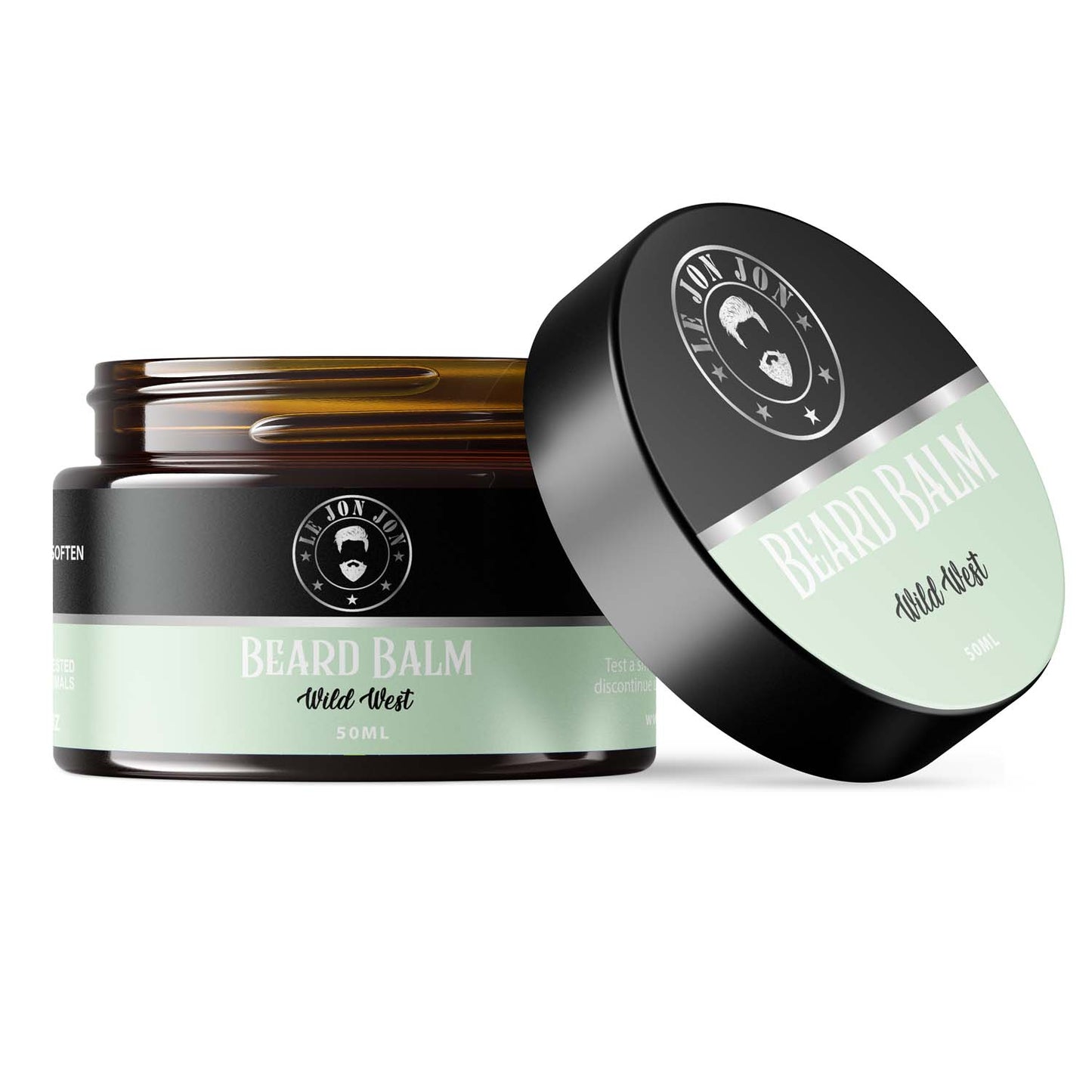 Beard Balm Wild West open jar