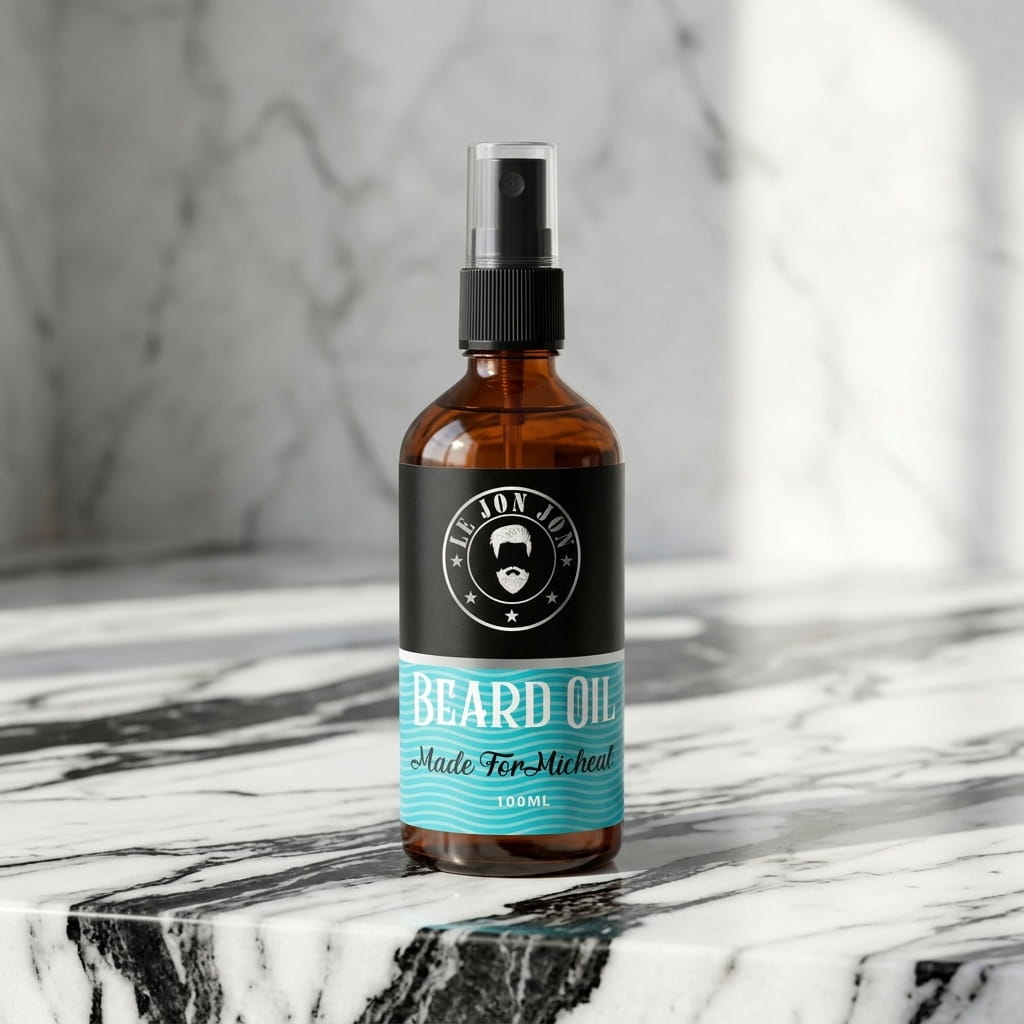 beard oil 100ml bottle