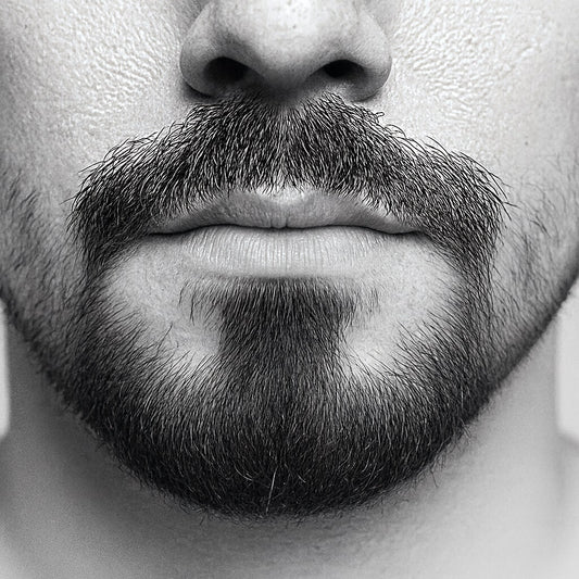 Dark haired goatee