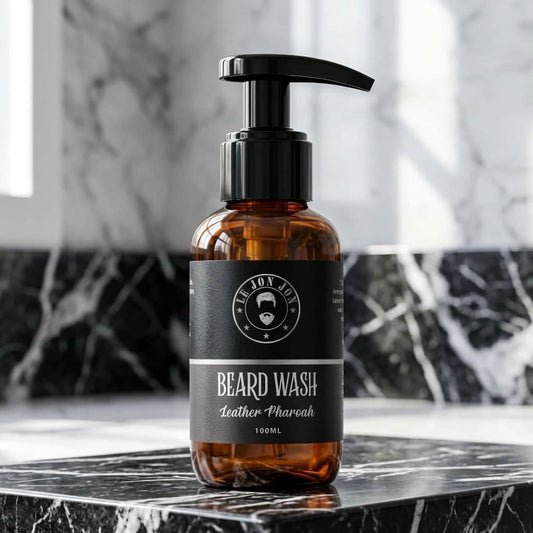 leather pharaoh beard wash