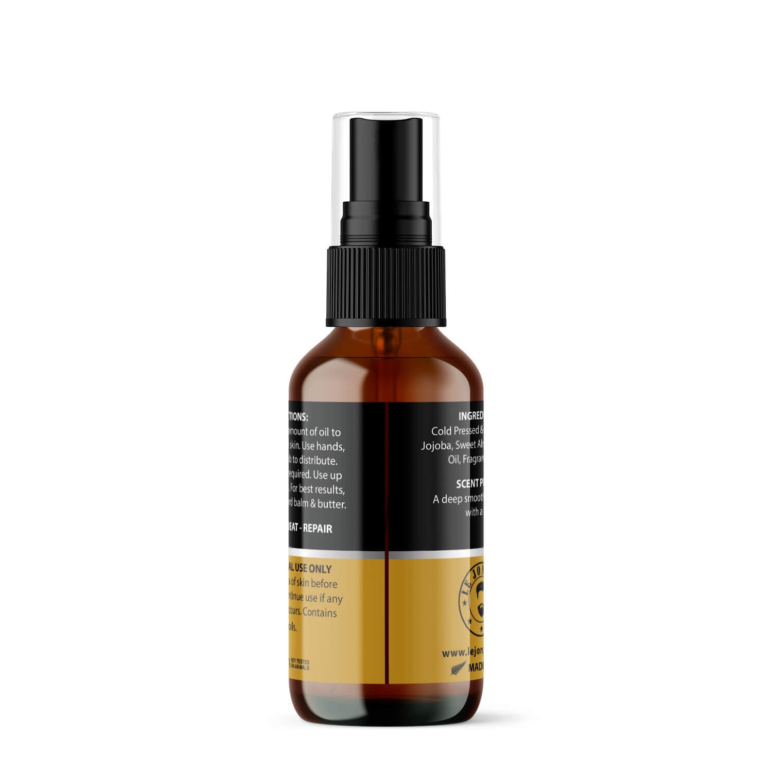 berry punch beard oil back