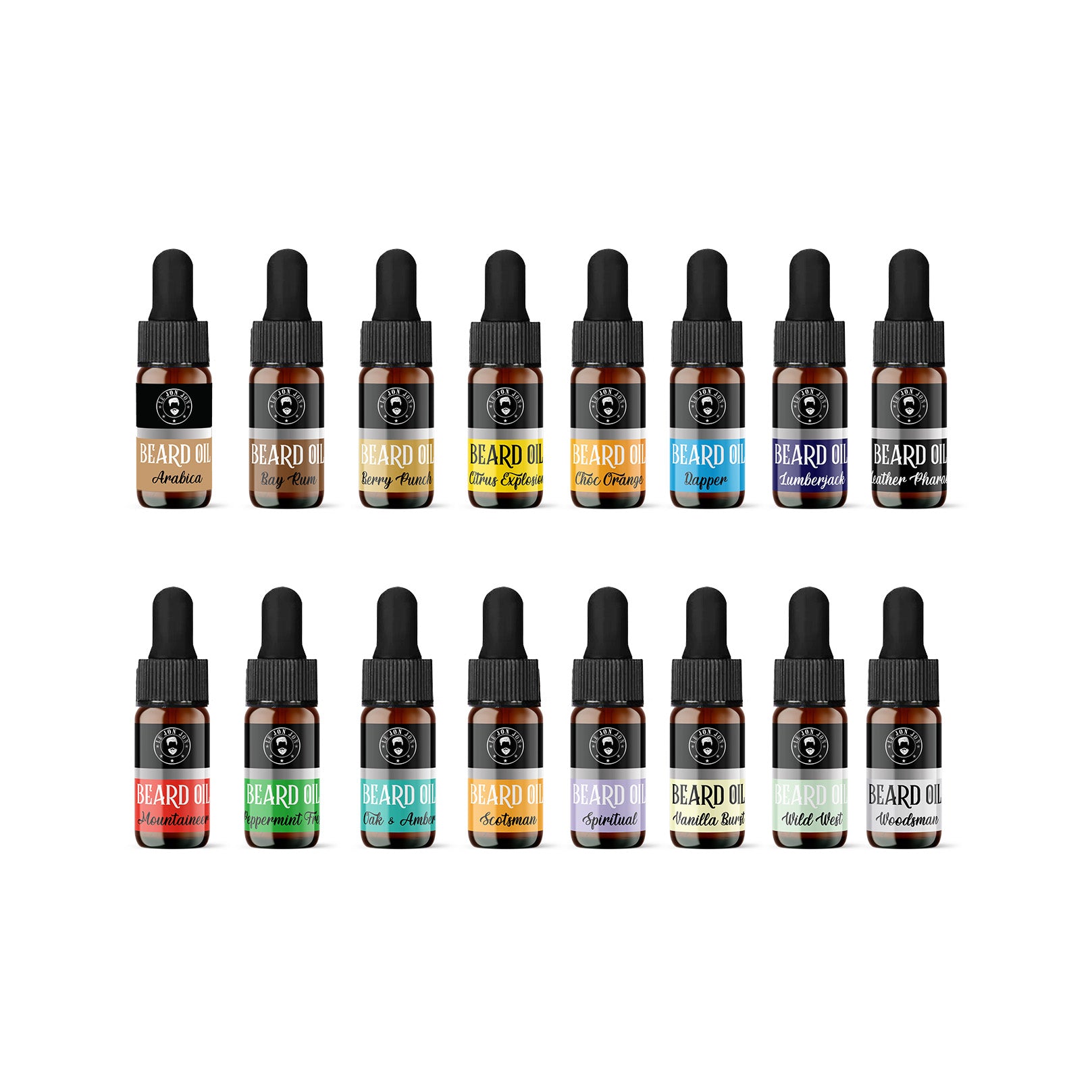 Beard oil sample pack