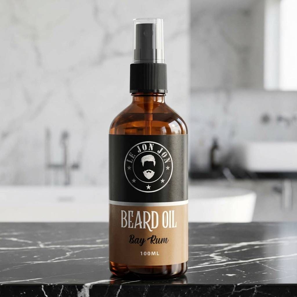Bay Rum  100ml beard oil lifestyle image