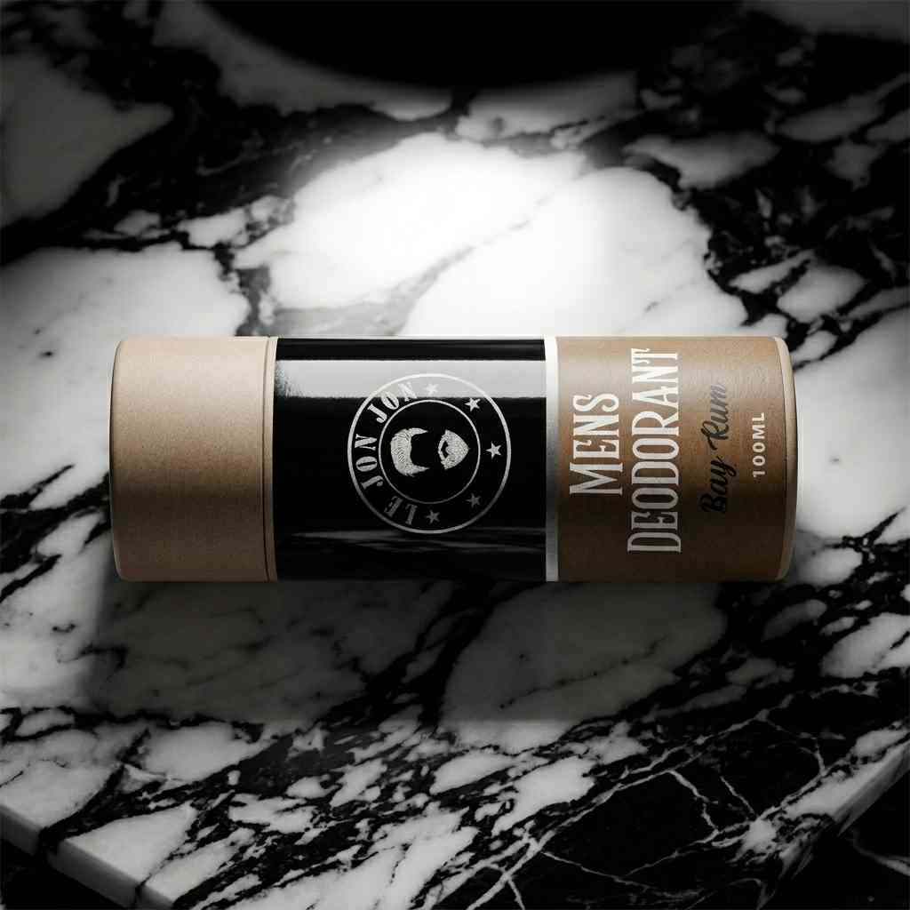 Bay Rum deodorant lifestyle image top