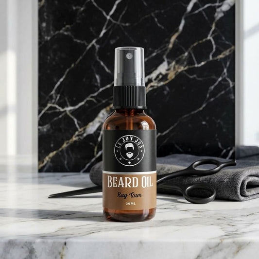 Bay rum beard oil lifestyle pic 1
