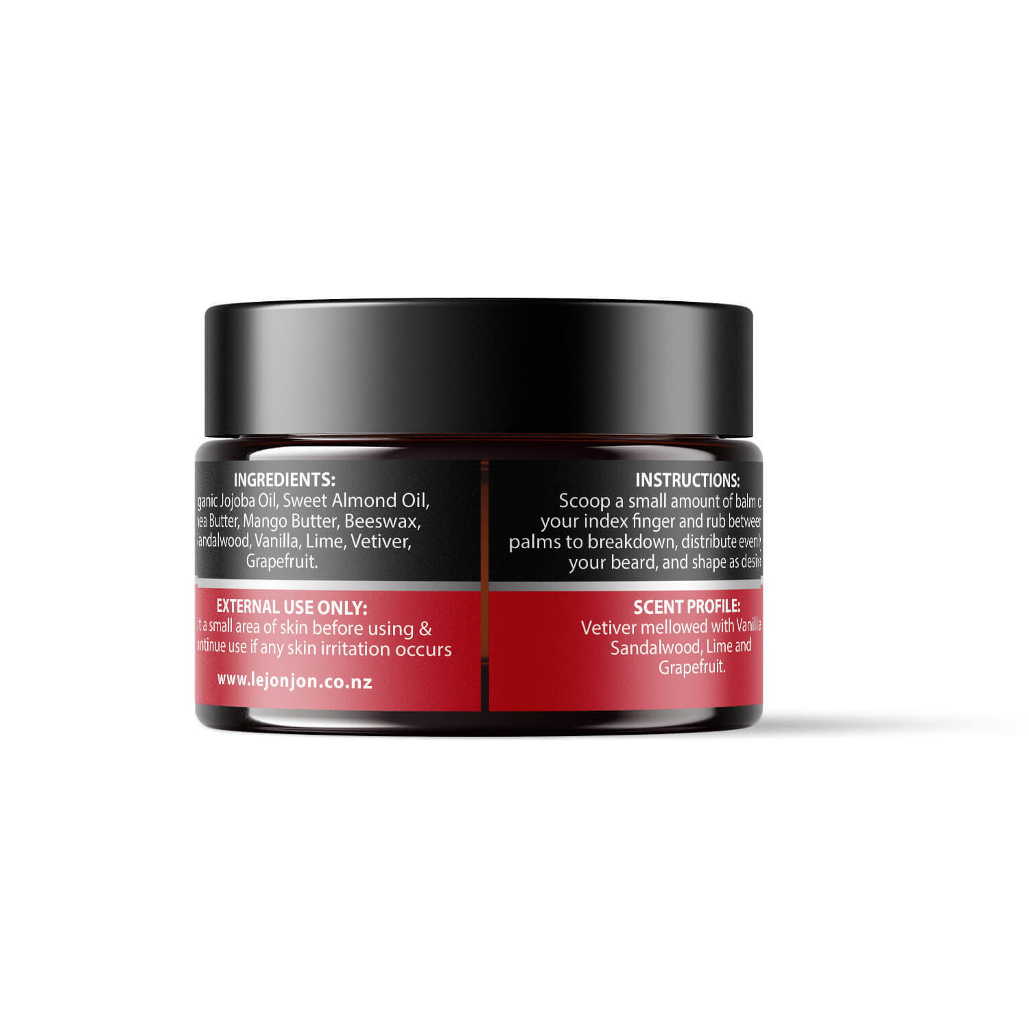 Mountaineer beard balm back