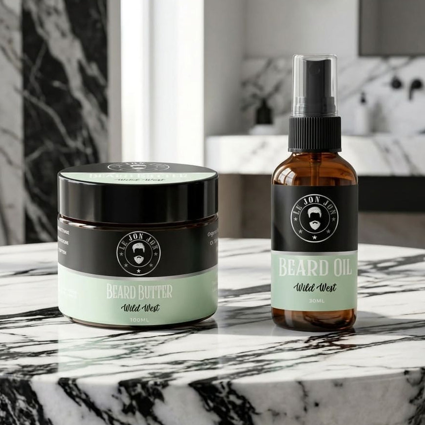 Beard Oil and butter lifestyle image