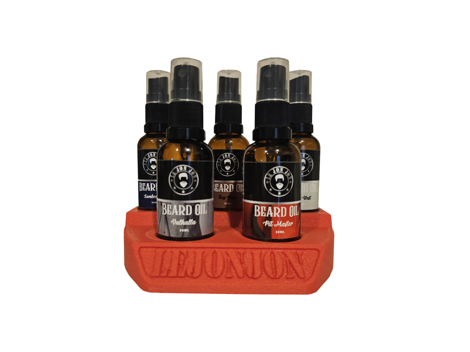 Red beard oil stand