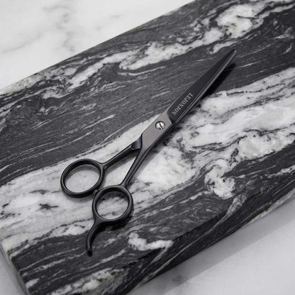 Beard trimming scissors lifestyle image side other side