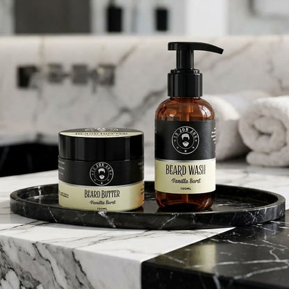 Beard wash and butter lifestyle image