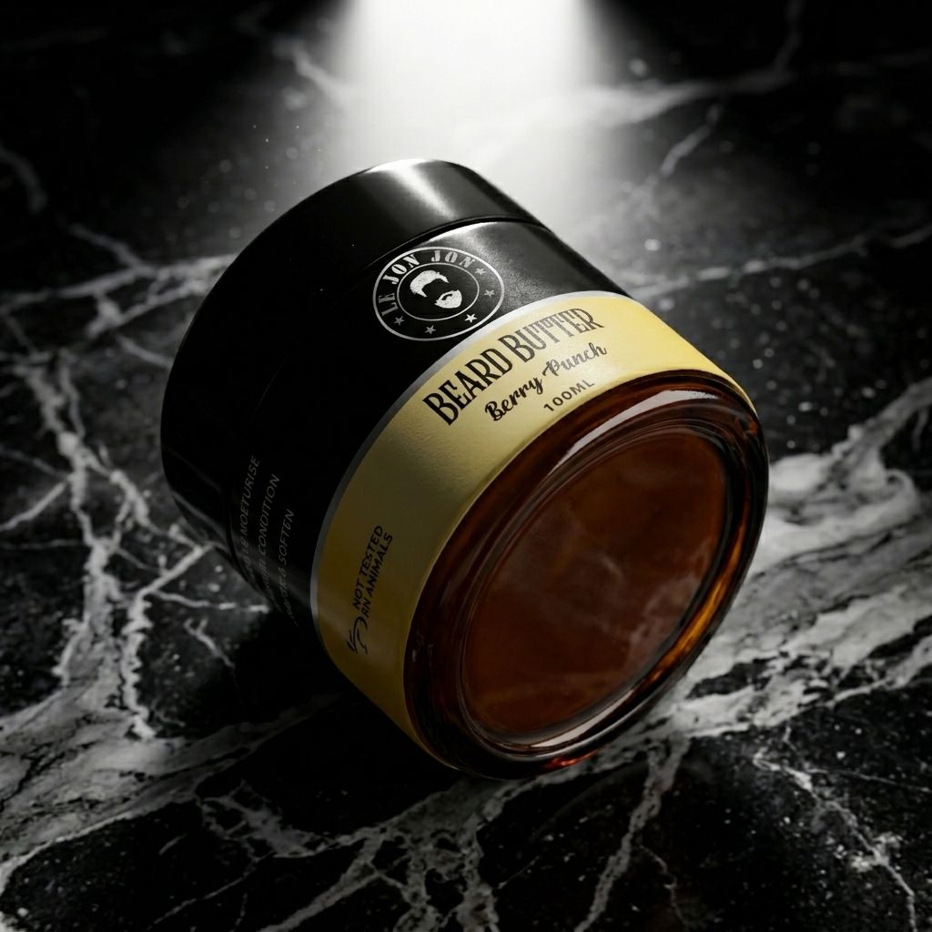 Berry Punch Beard Butter lifestyle image top