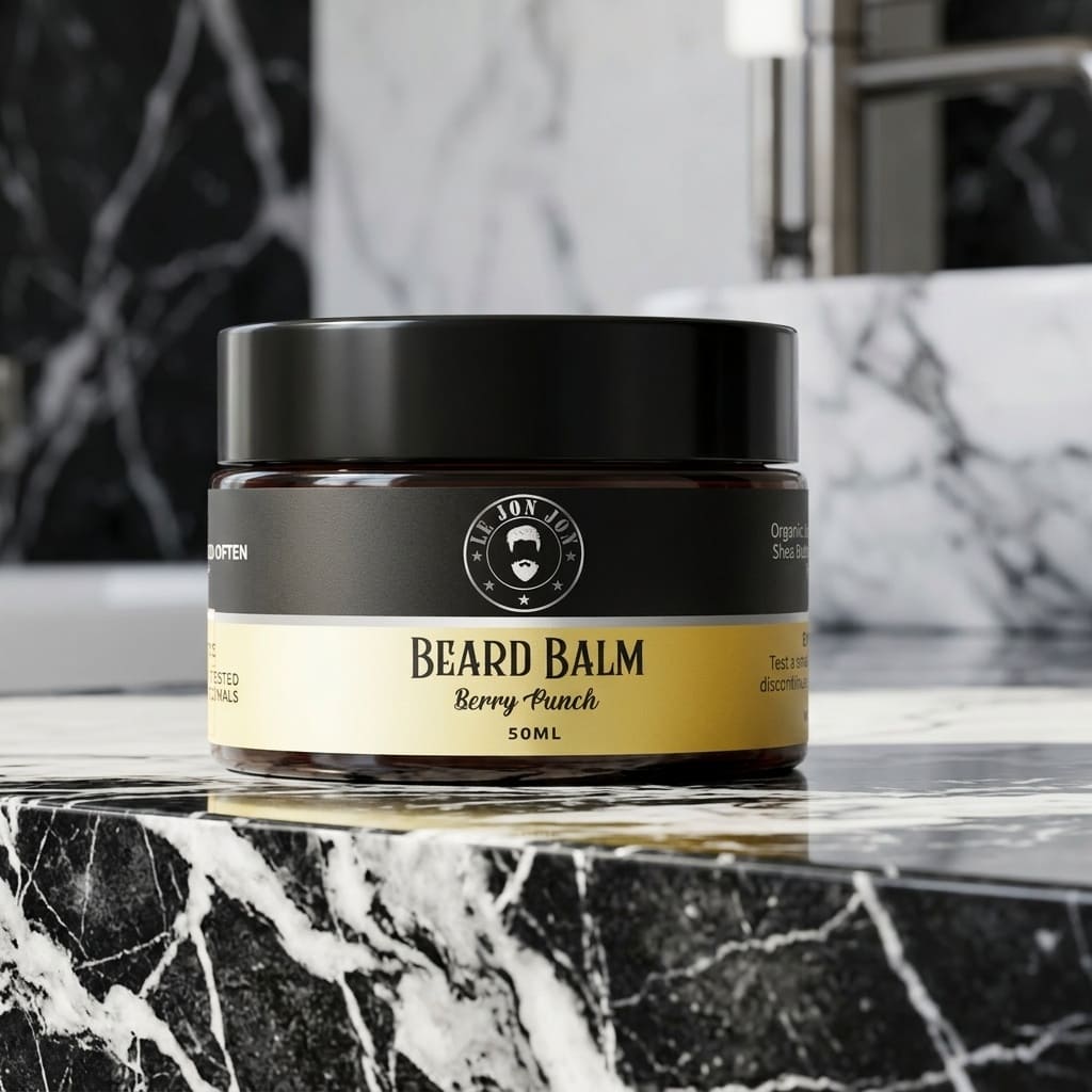 Berry Punch beard Balm lifestyle image
