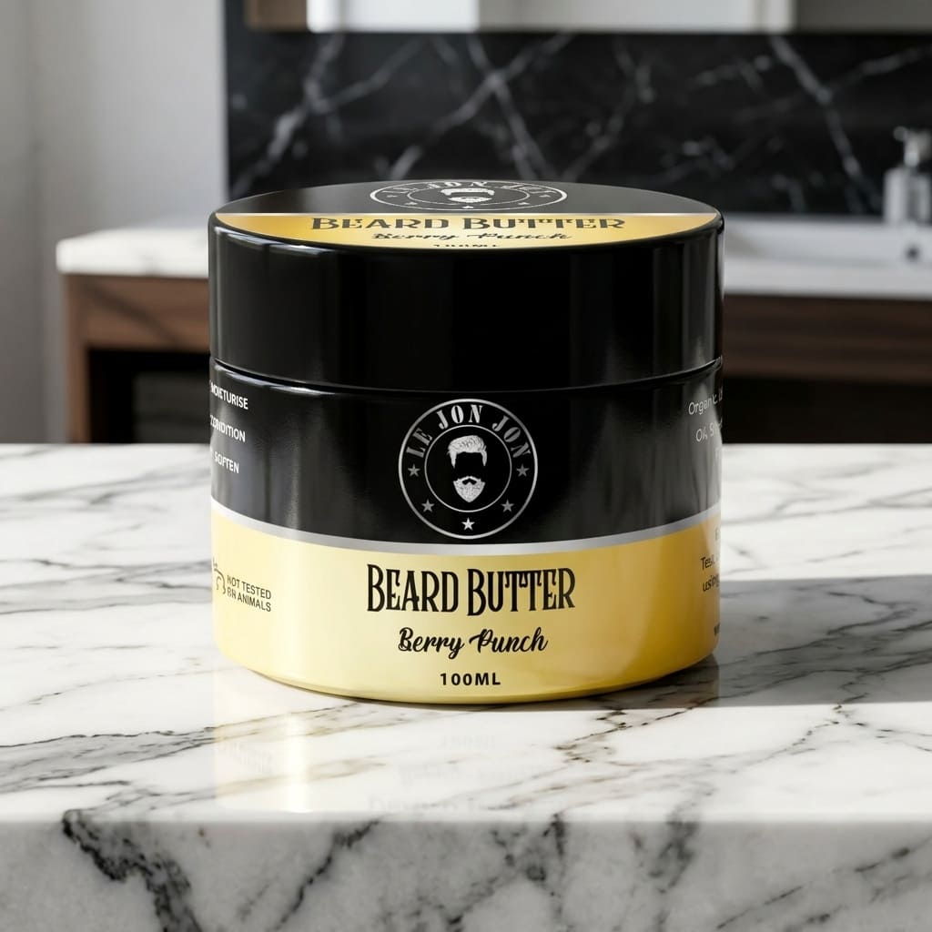 Berry Punch beard Butter lifestyle image