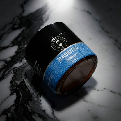 Bubble gum Beard Butter lifestyle image top