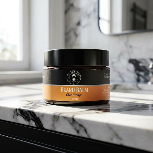 Choc Orange beard Balm lifestyle image