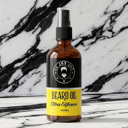 Citrus Explosion_100ml beard oil lifestyle image