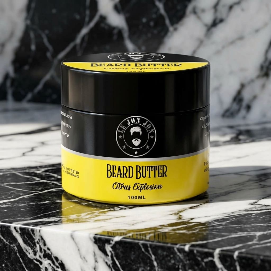 Citrus Explosion beard Butter lifestyle image