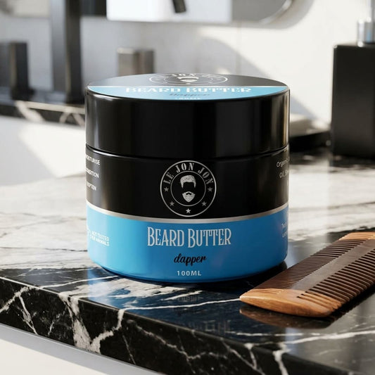 Dapper Beard Butter lifestyle image