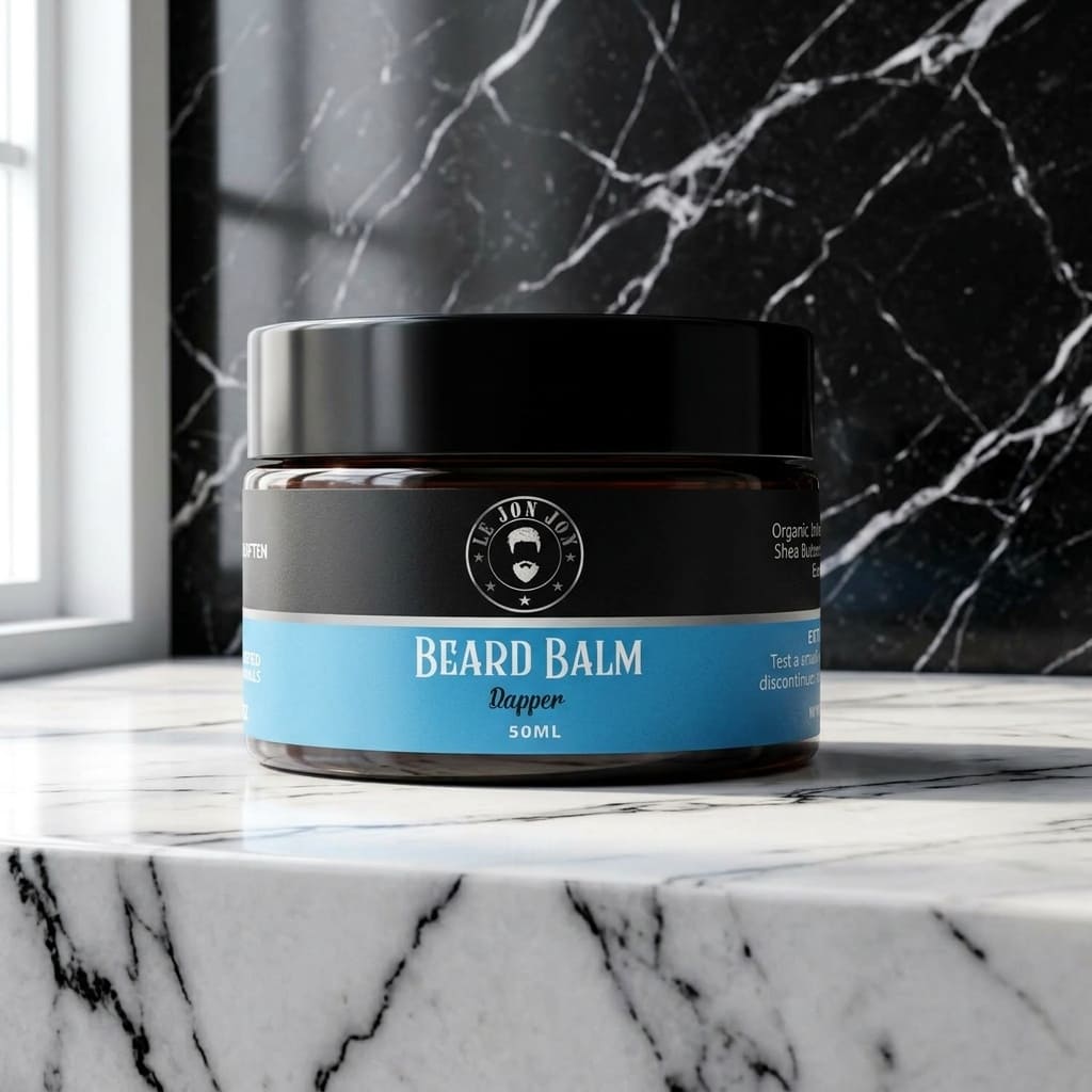 Dapper beard Balm lifestyle image
