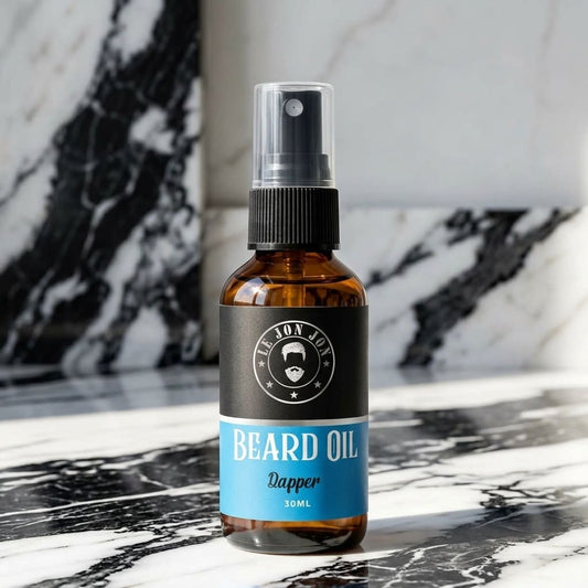 Dapper beard oil lifestyle image