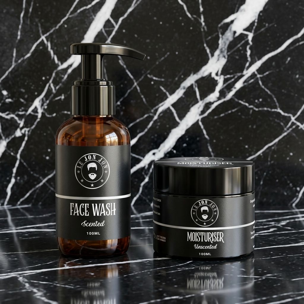 Face Wash and Moisturiser lifestyle image
