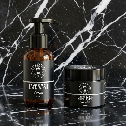 Face Wash and Moisturiser lifestyle image