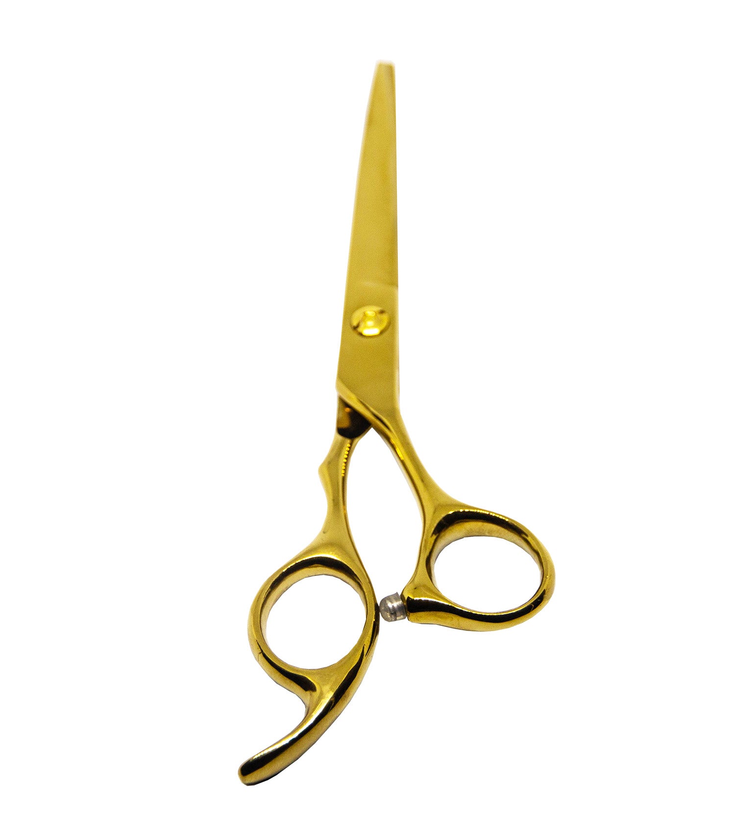 Golden barber shears