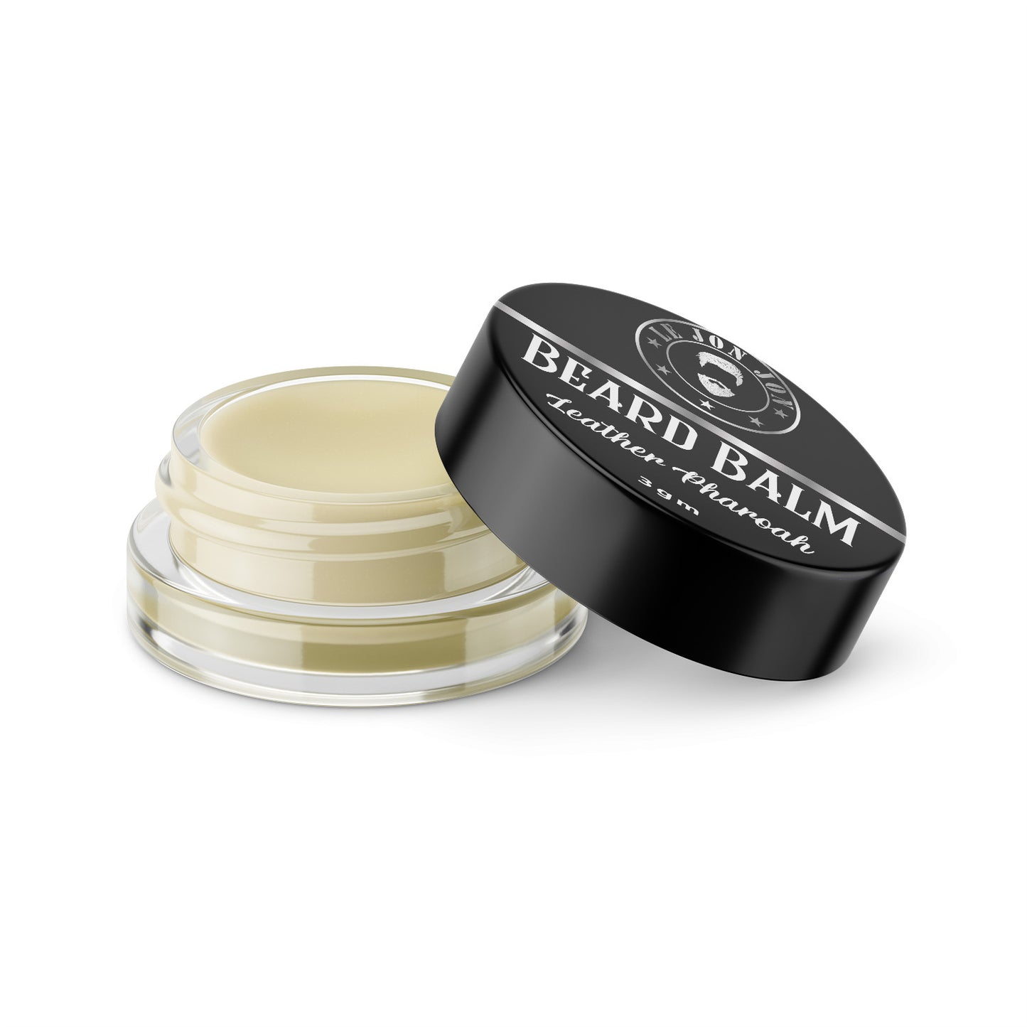 leather pharoah beard balm sample