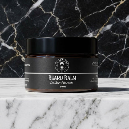 Leather beard Balm lifestyle image