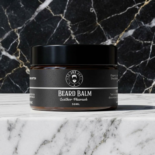 Leather beard Balm lifestyle image