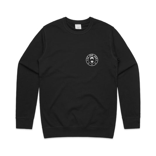 Mens Crew Neck Sweater - Lejonjon