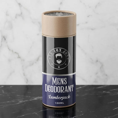 Lumberjack deodorant lifestyle image