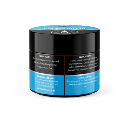 Dapper beard butter back