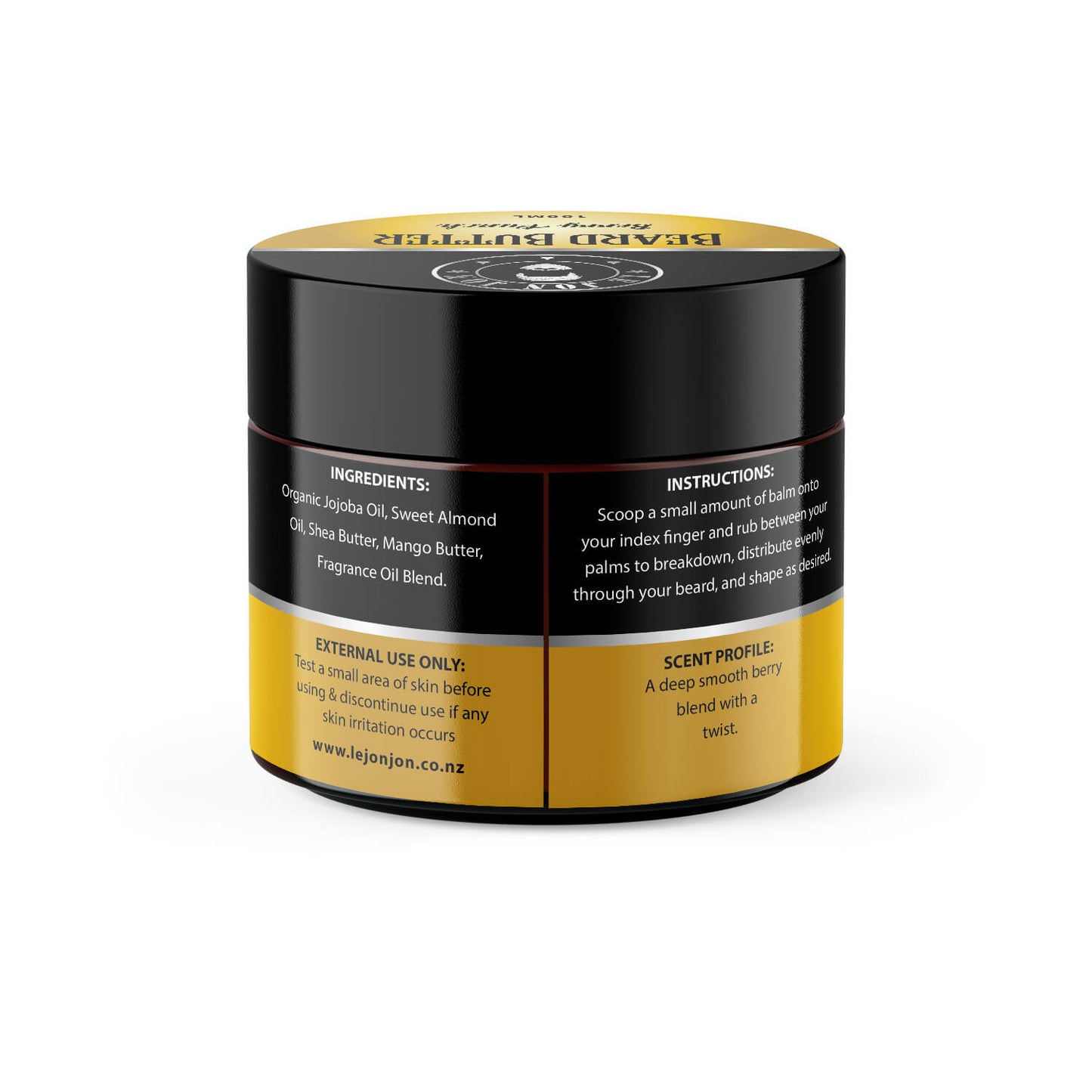 berry punch beard butter back