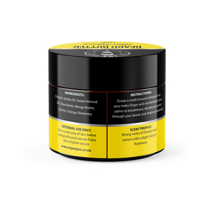 citrus explosion beard butter back