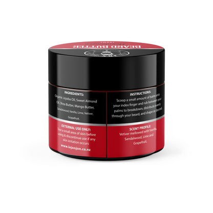 Mountaineer beard butter back