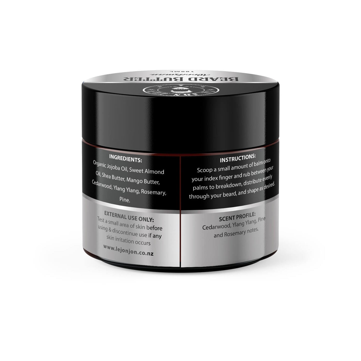 woodsman beard butter back