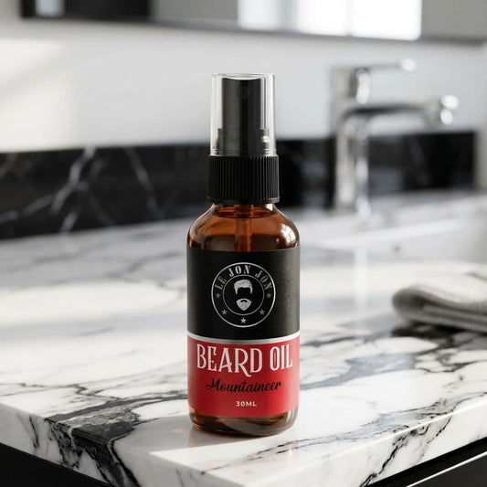Mountaineer beard oil lifestyle image