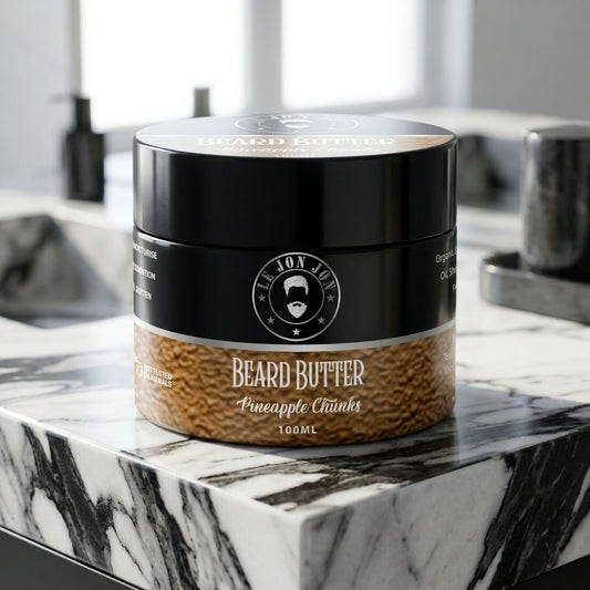 PIneapple Chunks Beard Butter lifestyle image