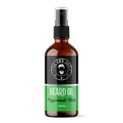 Peppermint Fresh 100ml bottle of beard oil