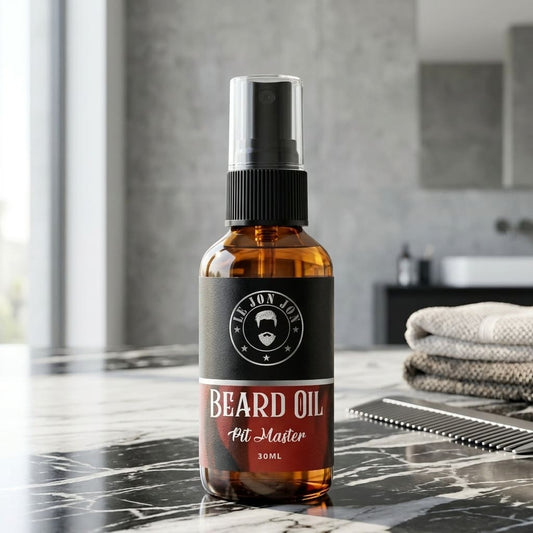 Pitmaster beard oil lifestyle image