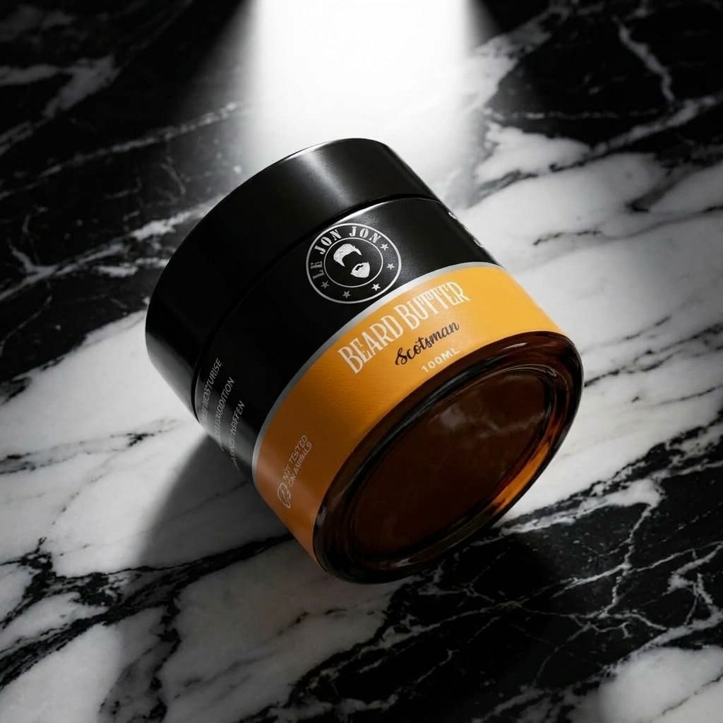Scotsman Beard Butter lifestyle image top