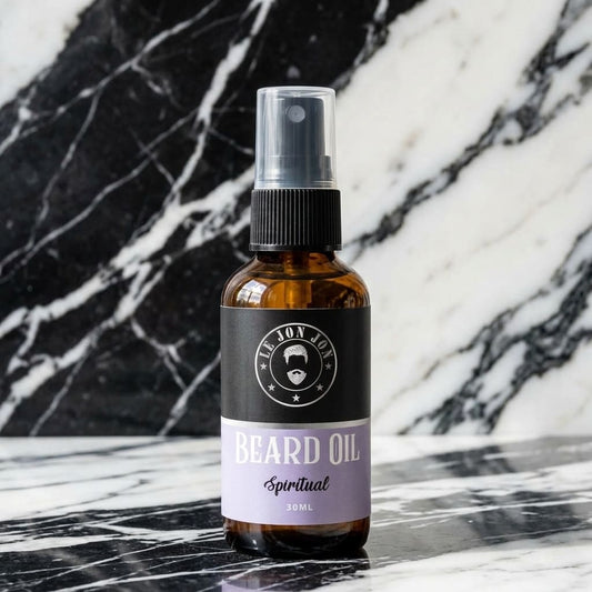 Spiritual beard oil lifestyle image