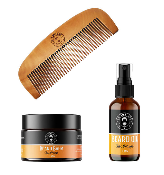 Beard Comb, Beard Balm, Beard Oil