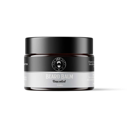 Beard Balm Unscented front jar